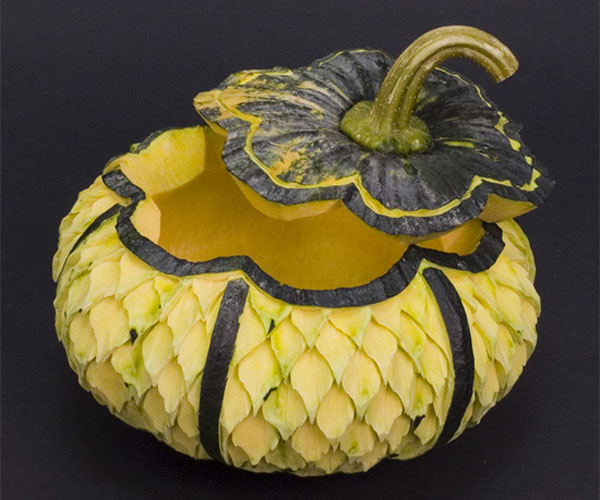 fruit carving 18 Excellent creative pieces of fruit and vegetables