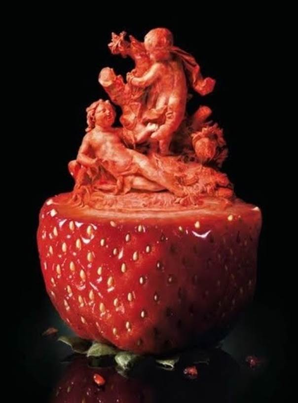 fruit carving 15 Excellent creative pieces of fruit and vegetables